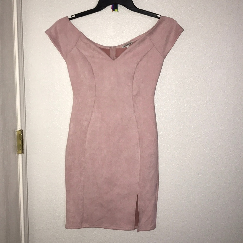 Pink soft dress size small only worn once